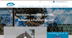 Desktop Screenshot of francfortaccueil.de